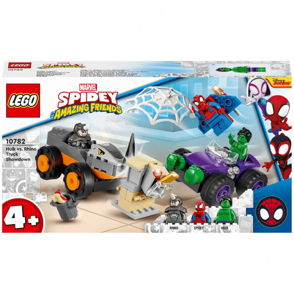 Конструктор LEGO Super Heroes 10782 Схватка Халка и Носорога на грузовиках в Курске
