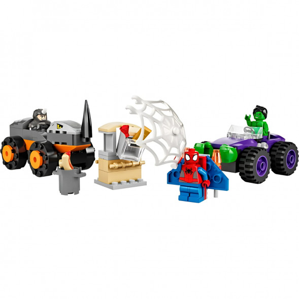 Конструктор LEGO Super Heroes 10782 Схватка Халка и Носорога на грузовиках в Курске