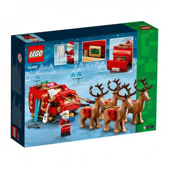 Конструктор LEGO Коллекционные наборы 40499 Сани Деда Мороза в Курске