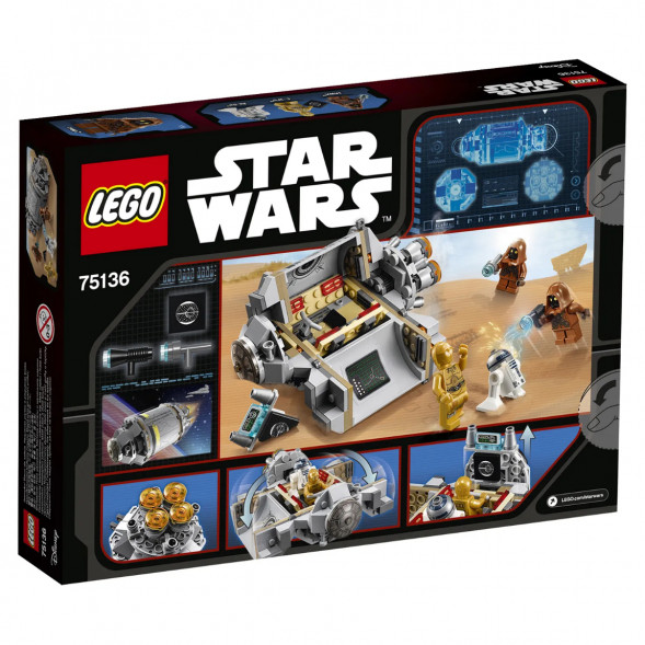 Конструктор LEGO Star Wars 75136 Спасательная капсула дроидов в Курске