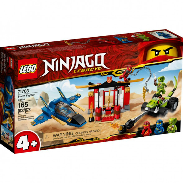 Конструктор LEGO Ninjago 71703 Бой на штормовом истребителе в Курске