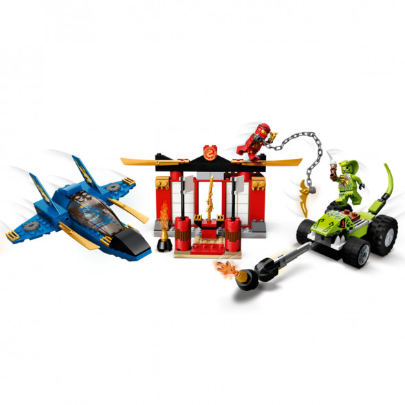 Конструктор LEGO Ninjago 71703 Бой на штормовом истребителе в Курске