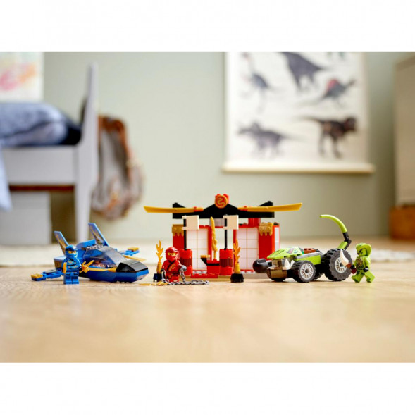 Конструктор LEGO Ninjago 71703 Бой на штормовом истребителе в Курске